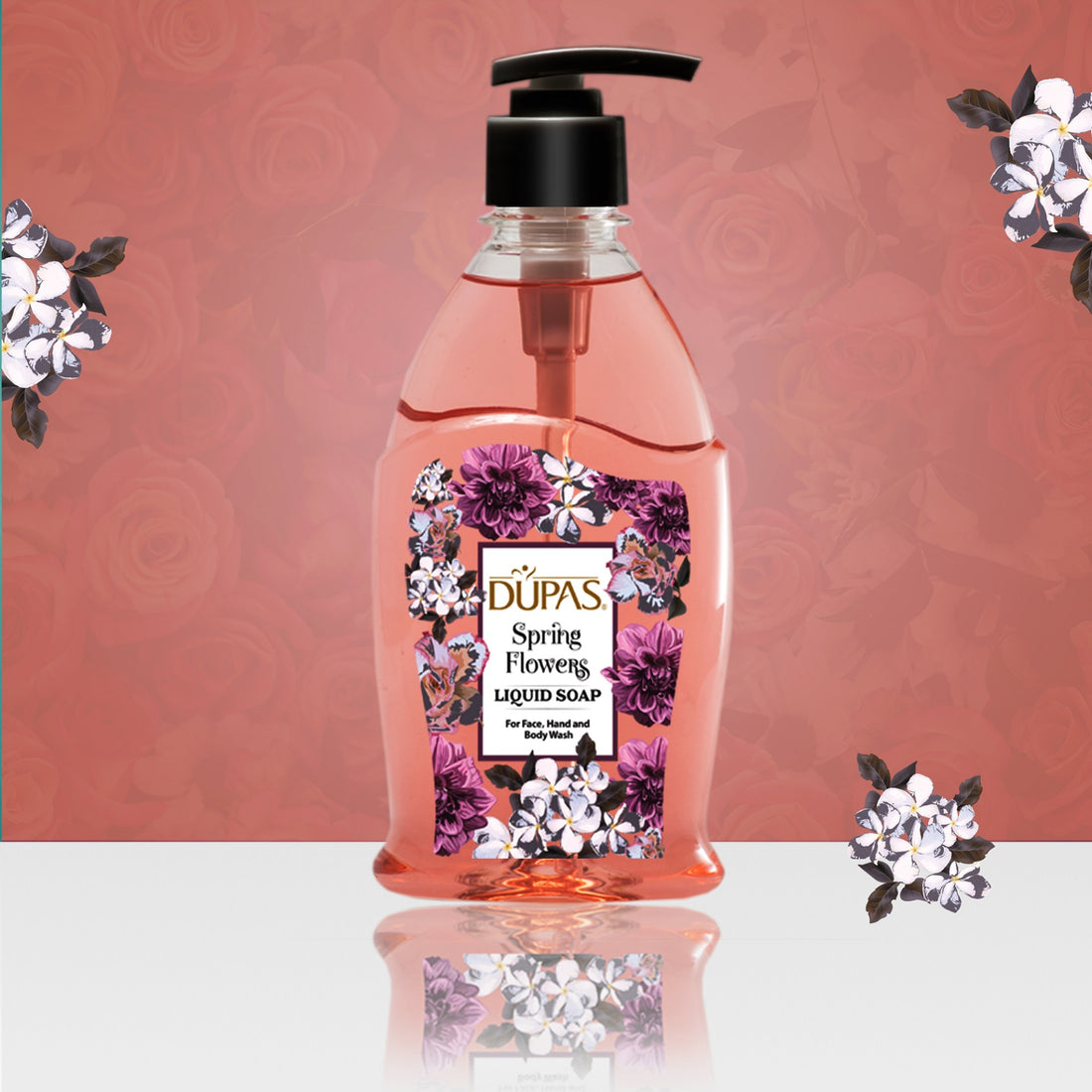 Liquid Soap For Face Hand and Body With Active Moisturizer, Liquid Soap With Moisturizer