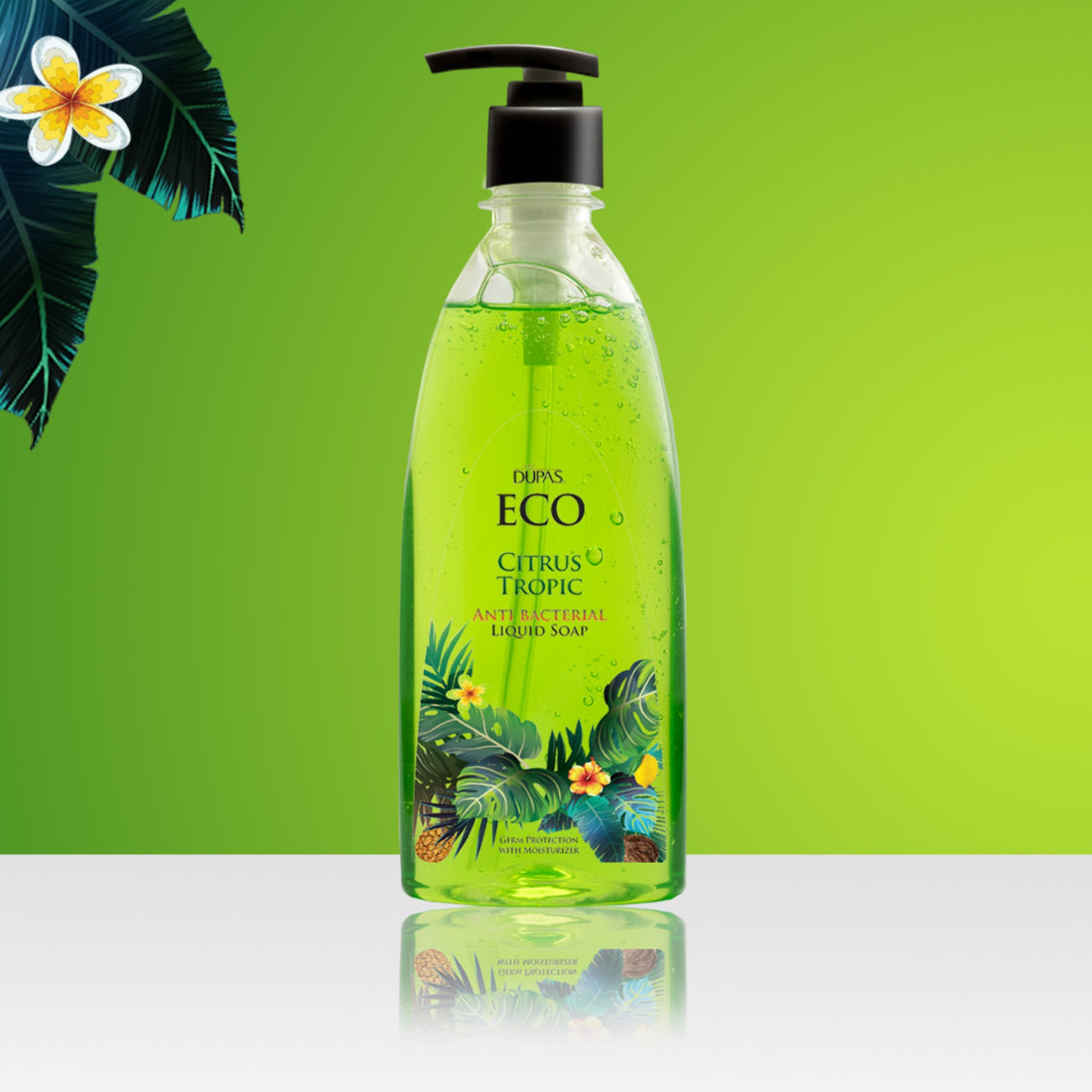 Dupas Eco Citrus Tropic Anti-Bacterial Liquid Hand Soap (400ml)